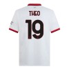 Maillot de Supporter AC Milan Theo 19 Extérieur 2024-25 Pour Homme